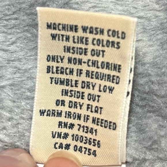 L.L. Bean Shacket Red/White Plaid Fleece Lined Shirt Jacket Size Medium - Picture 7 of 10